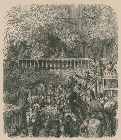 Eine Szene aus dem Londoner Leben von Gustave Dore